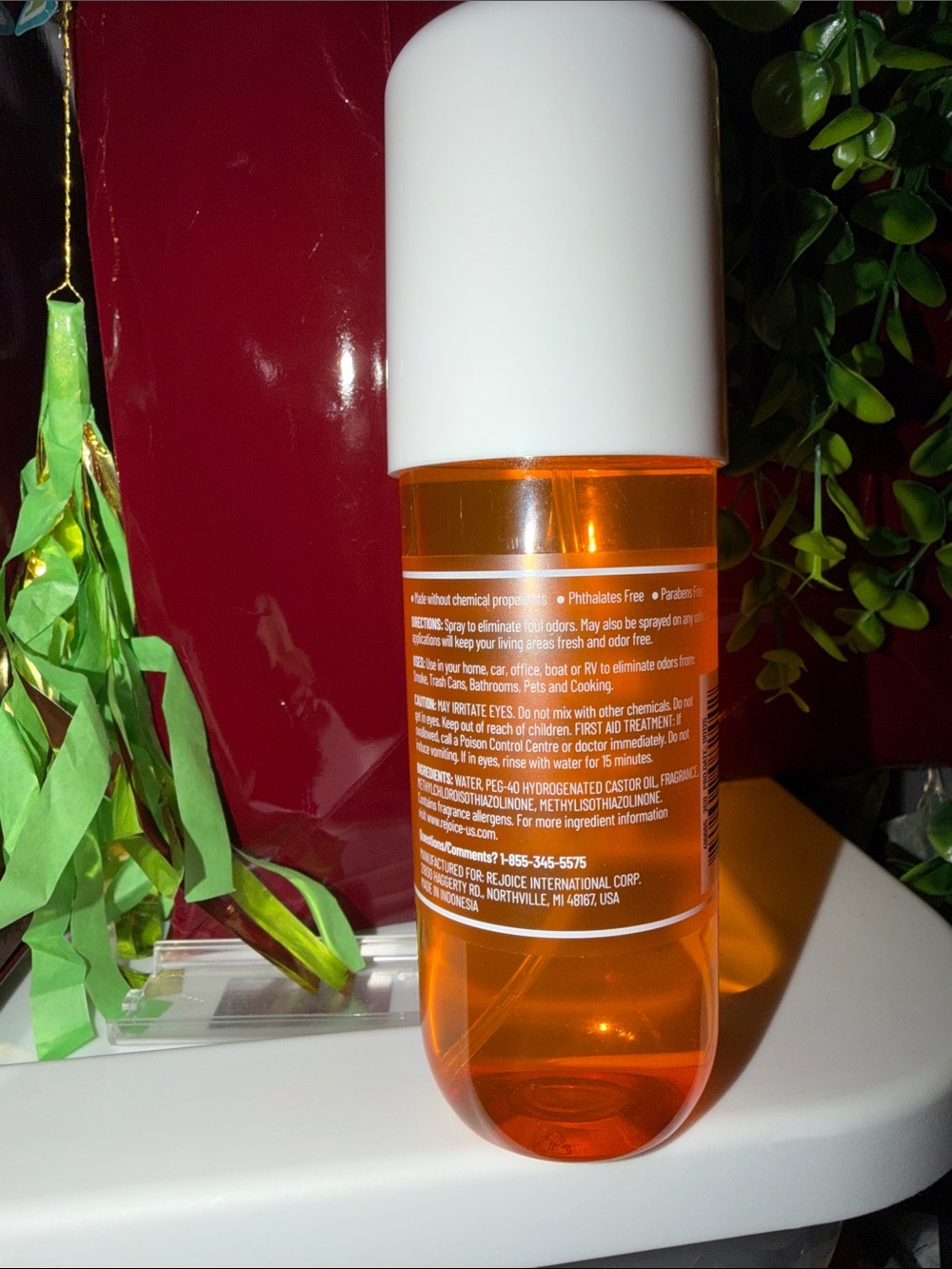 Brazilian Sol Orange Room Spray – Refreshing Citrus Home Fragrance - Picture 7 of 7